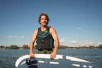 Body Glove Men's Adult Neoprene PFD Life Jacket and Vest, Dual Size L/XL, Blue