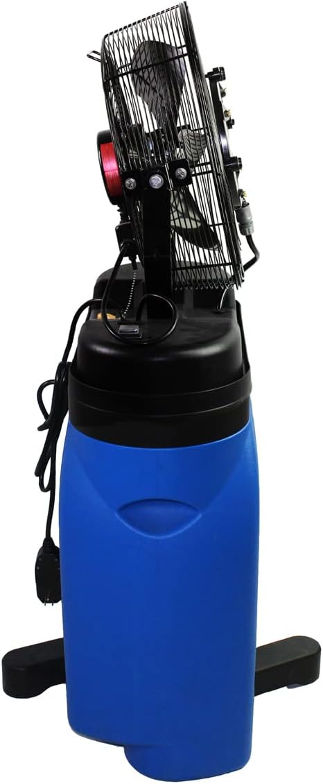Maxx Air Patio Misting Fan, Standalone 20 Gallon Water Tank, Perfect Cooling Machine, High Pressure 80 PSI Pump