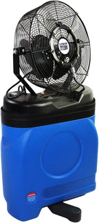 Maxx Air Patio Misting Fan, Standalone 20 Gallon Water Tank, Perfect Cooling Machine, High Pressure 80 PSI Pump