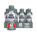 Core Power Elite High Protein Shake, Chocolate, 42g Bottle, 14oz, 12 Pack