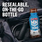 Muscle Milk Zero Protein Shake, Vanilla Crème, 20g Protein, Zero Sugar, 100 Calories, Calcium, Vitamins A, C & D, 4g Fiber, Energizing Snack, Workout Recovery, Packaging May Vary 11.16 Fl Oz (Pack of 12)