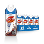 BOOST Plus Nutritional Drink, Creamy Strawberry, 8 Fl Oz (Pack of 24)