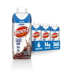 BOOST Plus Nutritional Drink, Creamy Strawberry, 8 Fl Oz (Pack of 24)
